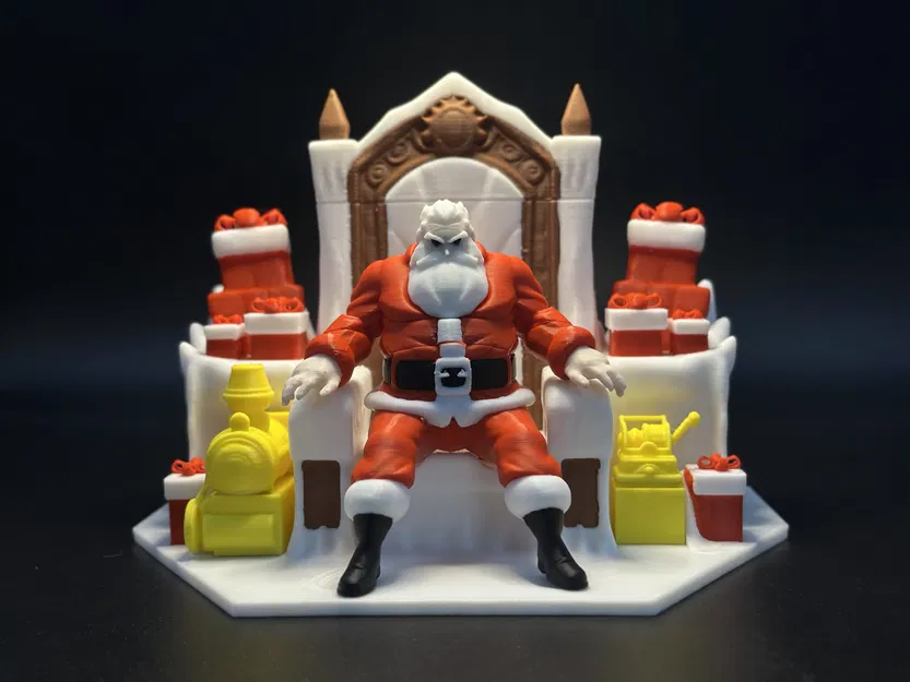 Ngai Vàng Ông Già Noel Giáng Sinh (Chia Theo Từng Phần) - Image 1