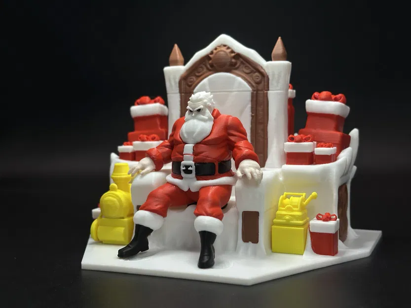 Ngai Vàng Ông Già Noel Giáng Sinh (Chia Theo Từng Phần) - Image 5