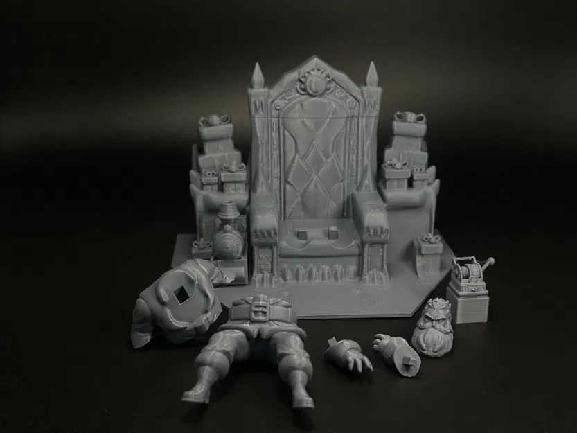 Ngai Vàng Ông Già Noel Giáng Sinh (Chia Theo Từng Phần) - Image 9