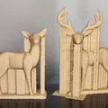 Cặp Hươu/Nai Cách Điệu / Stylized Deer & Doe - Thumbnail 4