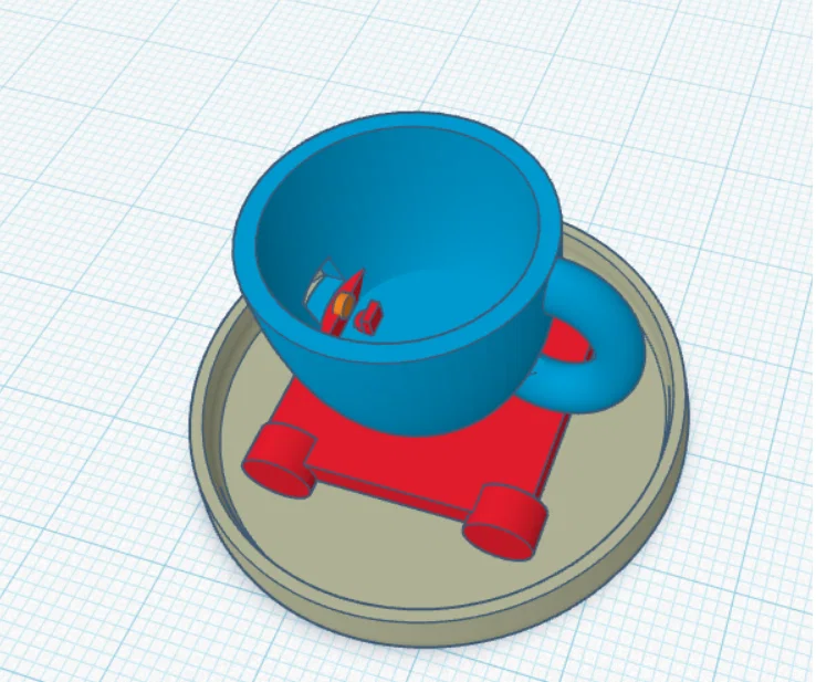 Mô Hình Xe Cốc Đâm Xe Đụng - Image 2