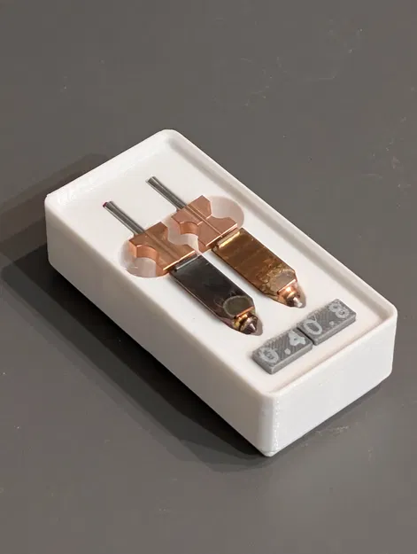 Hộp đựng đầu phun Gridfinity có nhãn thay thế, cho Flashforge AD5X - Image 1