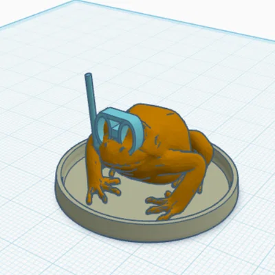 Mô hình Xe Ếch Frogie Mobile