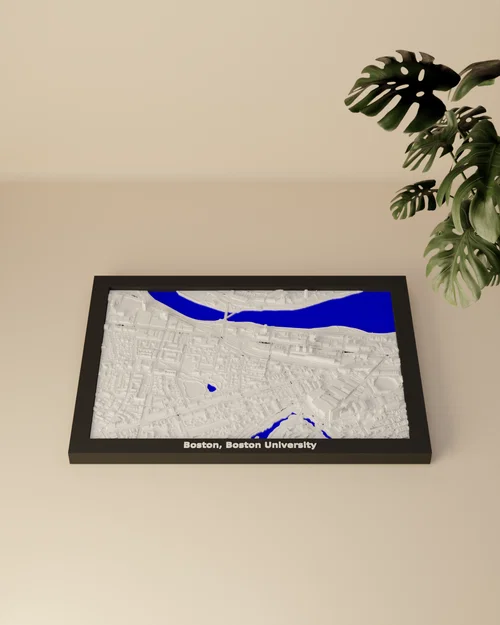 Boston, Đại học Boston, Hoa Kỳ - Mô hình Mini 3D - Image 2