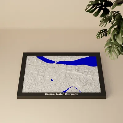 Boston, Đại học Boston, Hoa Kỳ - Mô hình Mini 3D