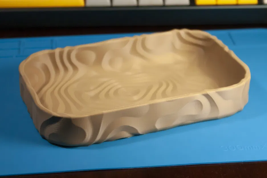 Khay Đựng Đồ Họa Tiết Vòng Tròn - Image 1