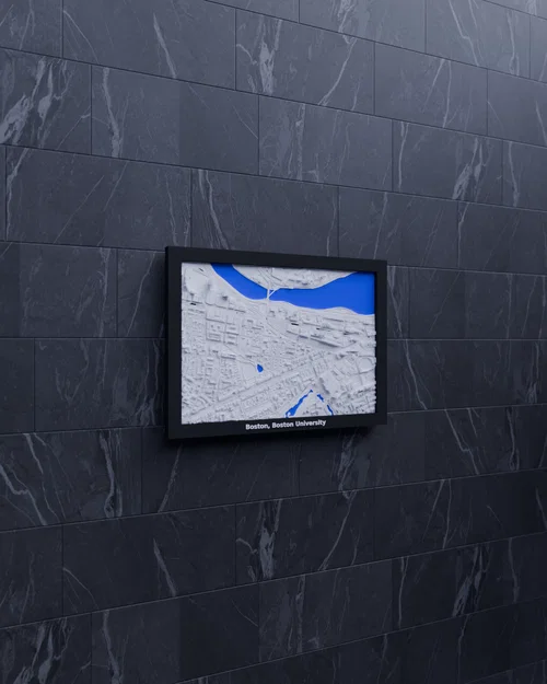 Boston, Đại học Boston, Hoa Kỳ - Mô hình Mini 3D - Image 4