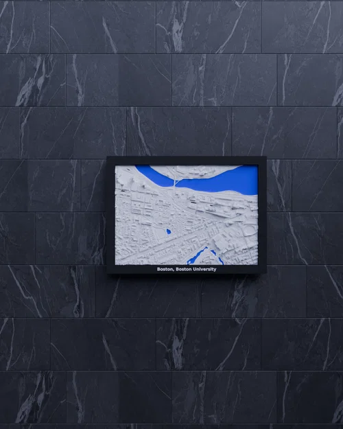 Boston, Đại học Boston, Hoa Kỳ - Mô hình Mini 3D - Image 6