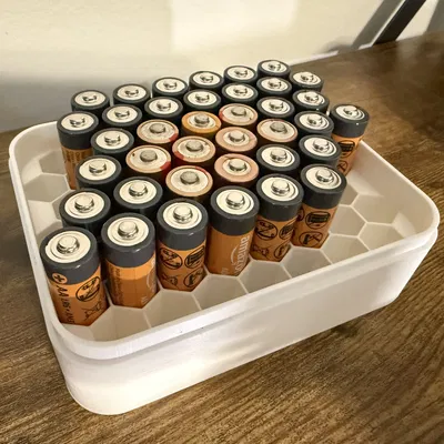 Hộp Đựng Pin Hình Lục Giác HivePack