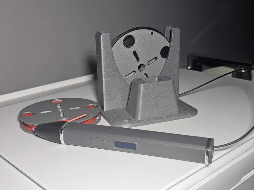 Kẹp Bút In 3D Có Giá Đỡ Cuộn Dây Filament - Image 2