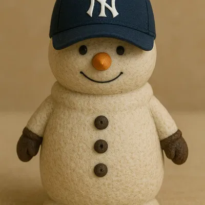 Mô hình Người Tuyết Dễ Thương NY Yankees 4