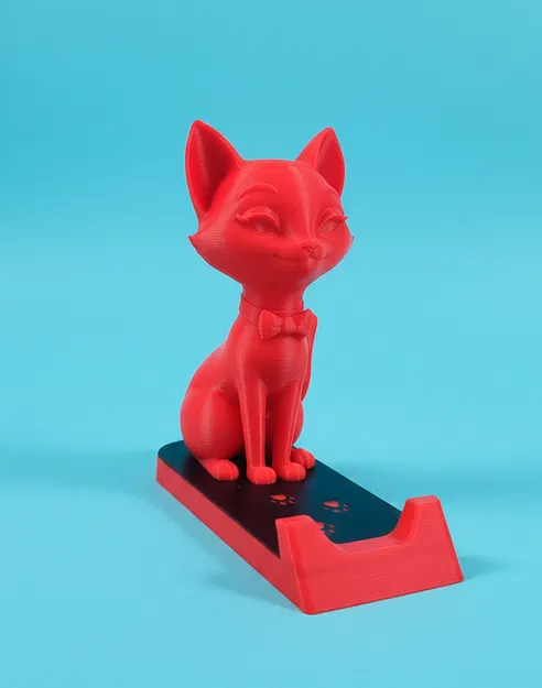 Chỗ Đựng Điện Thoại Hình Mèo - Cat Phone Holder - Image 3