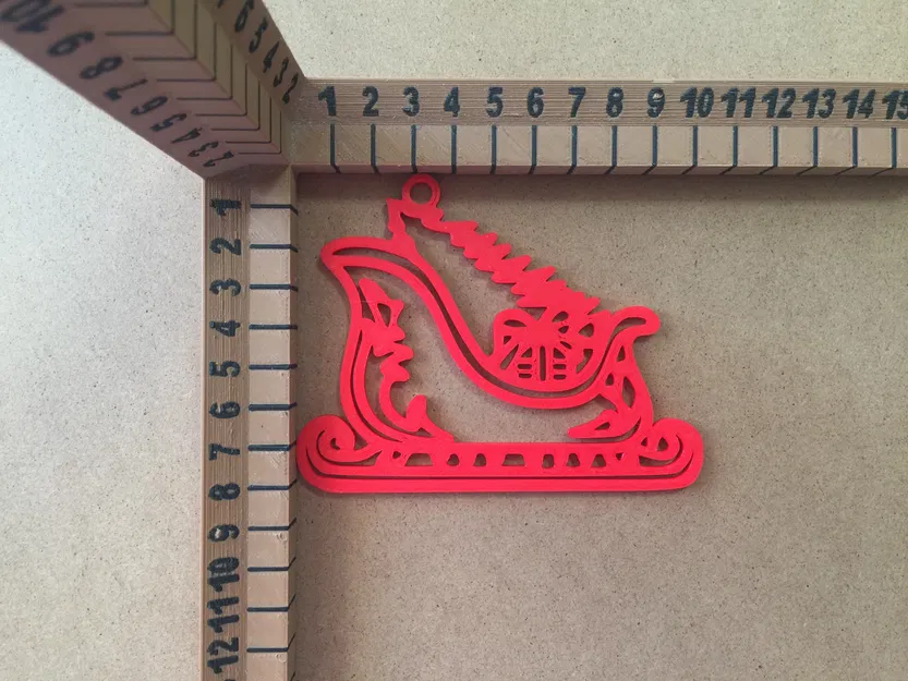 Mô hình Xe Trượt Tuyết Giáng Sinh - Image 3