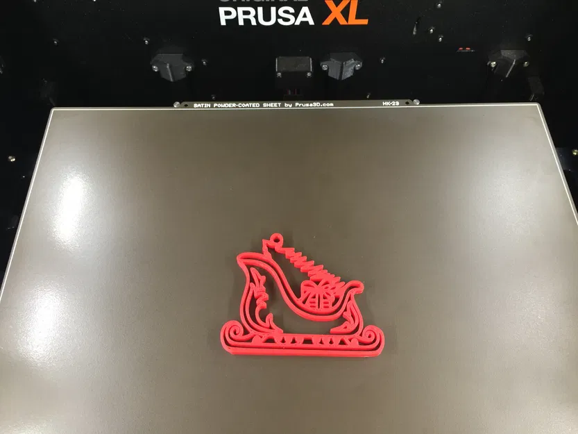 Mô hình Xe Trượt Tuyết Giáng Sinh - Image 4