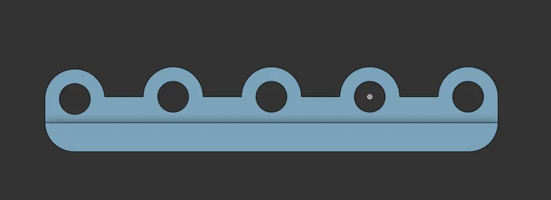 Cần gạt 5 lỗ cho lưới tản nhiệt Isuzu Trooper 1995 - Image 1