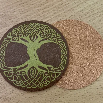 Đế Lót Ly Cây Sự Sống Celtic Ireland