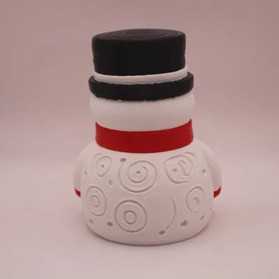 Móc Treo Người Tuyết Xoáy Dễ Thương