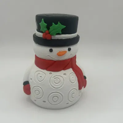 Móc Treo Người Tuyết Xoáy Dễ Thương