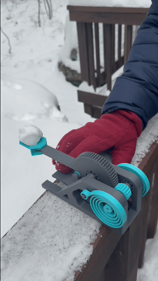 Máy Phóng Mùa Đông - Đấu Tuyết