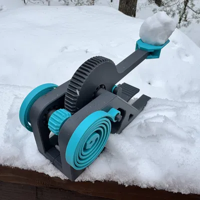 Máy Phóng Mùa Đông - Đấu Tuyết