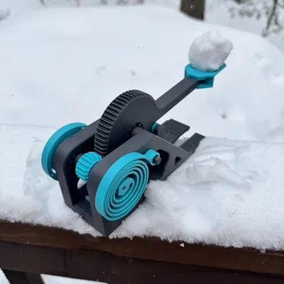 Máy Phóng Mùa Đông - Đấu Tuyết