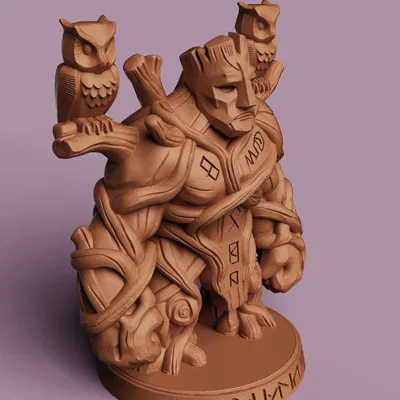 Nordic Treant Forest Guardian | Mô Hình RPG Fantasy