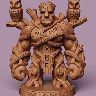 Nordic Treant Forest Guardian | Mô Hình RPG Fantasy