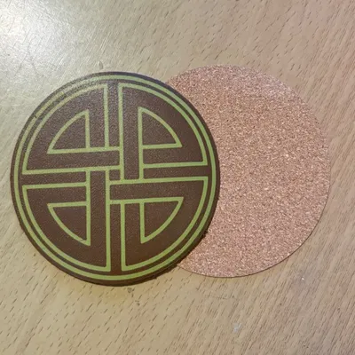 Đế Lót Ly Hình Khiên Celtic Ireland