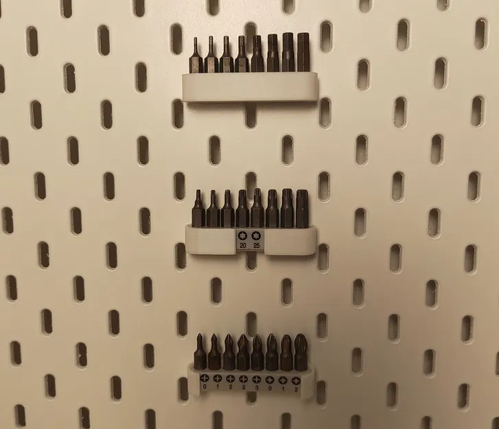 Giá Đựng Mũi Khoan Bosch Cho IKEA Skadis - Image 1