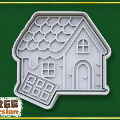 Khuôn Cắt Bánh Gừng Nhà Kẹo