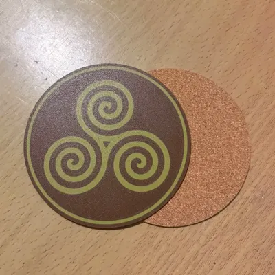 Đế Lót Ly Xoắn Ốc Celtic Ireland