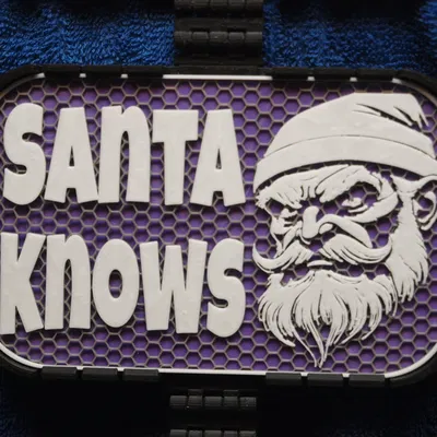 Biển báo Ông Già Noel cau có