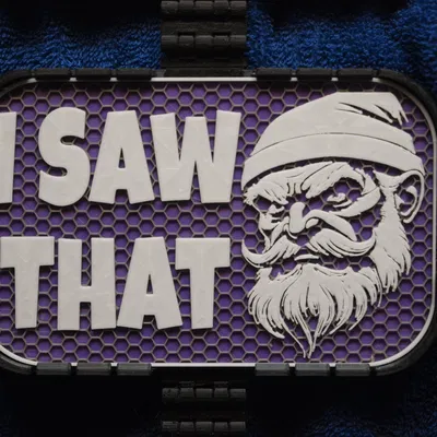 Biển báo Ông Già Noel cau có