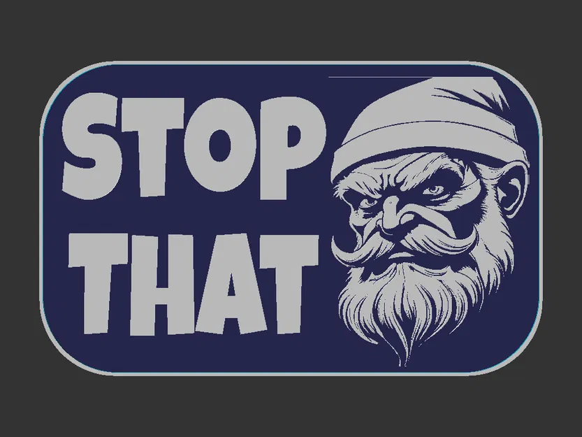 Biển báo Ông Già Noel cau có - Image 9