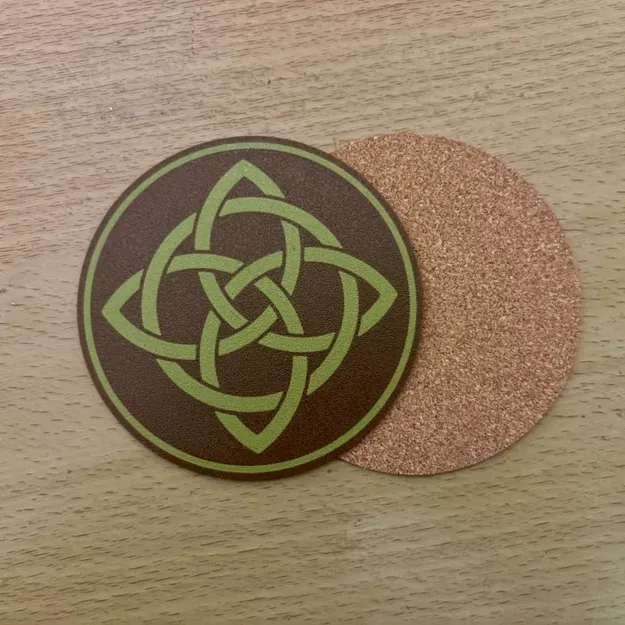 Miếng Lót Ly Nút Tứ Celtic Ireland - Image 1