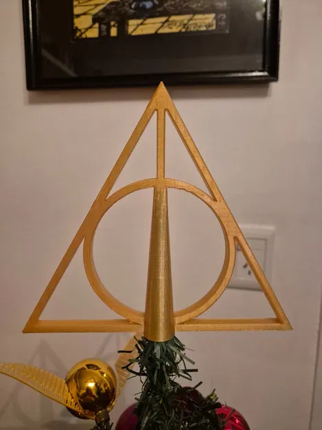 Đồ Trang Trí Đỉnh Cây Bảo Bối Tử Thần - Phiên Bản Lễ Hội Phù Thủy - Image 2