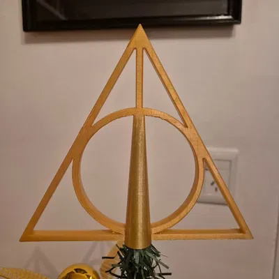 Đồ Trang Trí Đỉnh Cây Bảo Bối Tử Thần - Phiên Bản Lễ Hội Phù Thủy