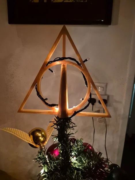 Đồ Trang Trí Đỉnh Cây Bảo Bối Tử Thần - Phiên Bản Lễ Hội Phù Thủy - Image 3