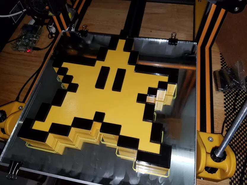 Đỉnh Cây Thông Noel Hình Sao Mario Hai Màu - Image 3