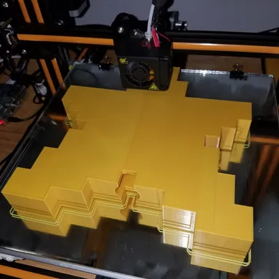 Đỉnh Cây Thông Noel Hình Sao Mario Hai Màu