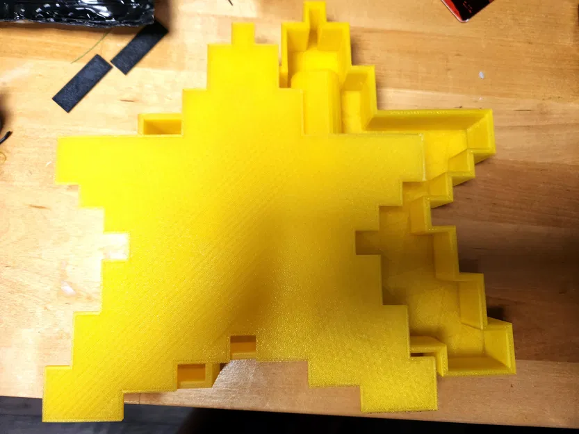 Đỉnh Cây Thông Mario Hollowed Có Đèn - Image 4