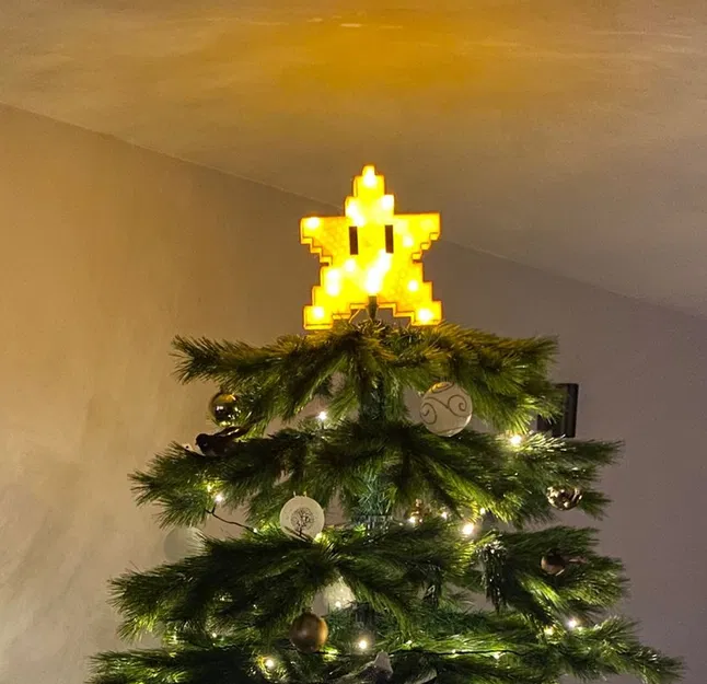 Móc Ngôi Sao Siêu Cấp Mario Trang Trí Cây Thông Noel - Image 1