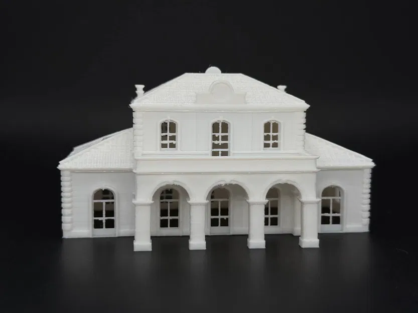 Nhà Ga FS – Tòa Nhà Đường Sắt Ý (Tỷ Lệ N) - Image 1