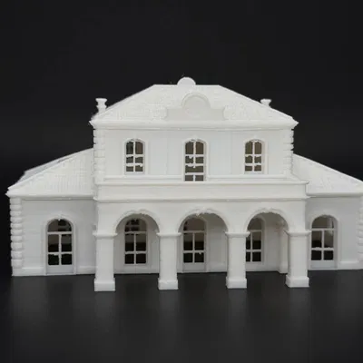 Nhà Ga FS – Tòa Nhà Đường Sắt Ý (Tỷ Lệ N)