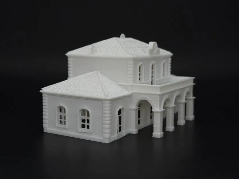 Nhà Ga FS – Tòa Nhà Đường Sắt Ý (Tỷ Lệ N) - Image 2