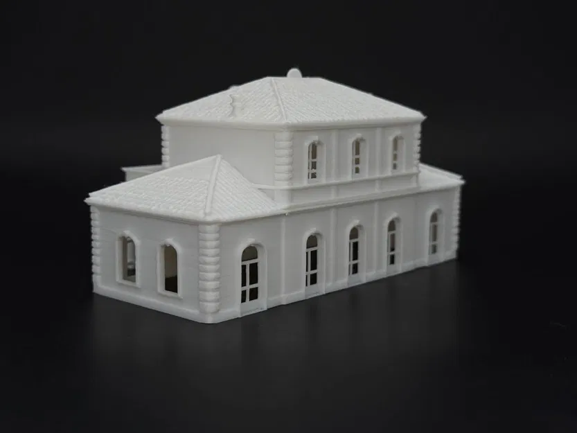 Nhà Ga FS – Tòa Nhà Đường Sắt Ý (Tỷ Lệ N) - Image 4