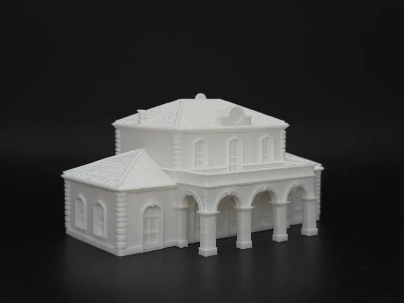 Nhà Ga FS – Tòa Nhà Đường Sắt Ý (Tỷ Lệ N) - Image 7