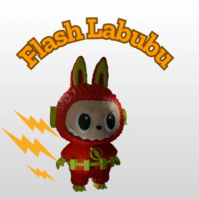 Búp bê Flash Labubu