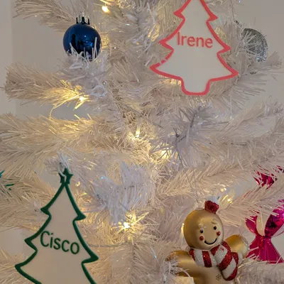 Móc Trang Trí Cây Thông Noel Có Chữ