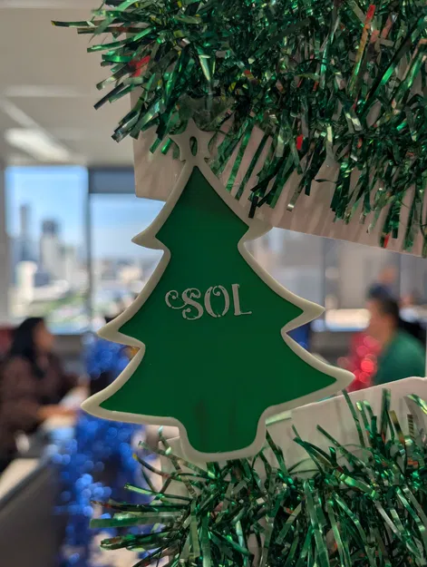 Móc Trang Trí Cây Thông Noel Có Chữ - Image 2